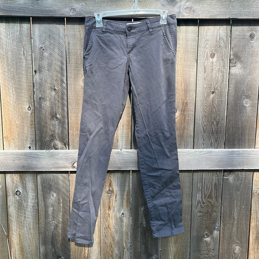 Hollister Womens Grey Chino Pants Soze 1R